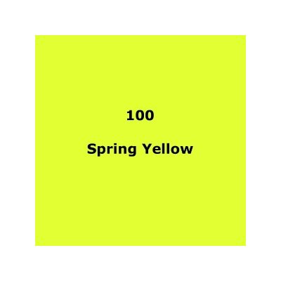 LEE Filters 100 Spring Yellow Roll 7.62m x 1.22m