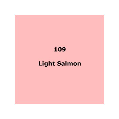 Lee Filters 109 Light Salmon Sheet Lee Filters 109 Light Salmon Sheet