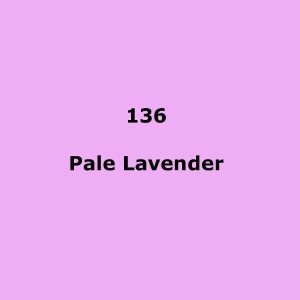 LEE Filters 136 Pale Lavender Sheet 1.22m x 0.53m