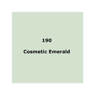 Lee Filters 190 Cosmetic Emerald Sheet Lee Filters 190 Cosmetic Emerald Sheet