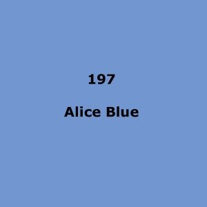 LEE Filters 197 Alice Blue Sheet 1.22m x 0.53m