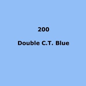 LEE Filters 200 Double C.T.Blue Sheet 1.22m x 0.53m