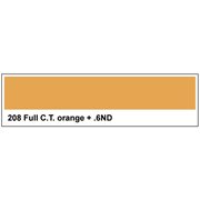 LEE Filters 208 Full C.T. Orange + .6ND Wide Roll 6.1m x 1.52m