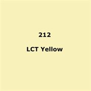 LEE Filters 212 L.C.T.Yellow (Y1) Roll  7.62m x 1.22m