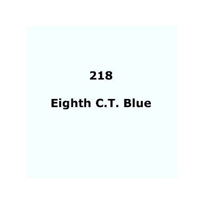 LEE Filters 218 Eighth C.T.Blue Sheet 1.22m x 0.53m