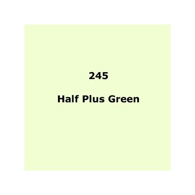 LEE Filters 245 Half Plus Green Sheet 1.22m x 0.53m