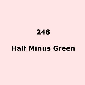 LEE Filters 248 Half Minus Green Sheet 1.22m x 0.53m