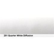 LEE Filters 251 Quarter White Diffusion Roll 7.62m x 1.22m