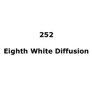 LEE Filters 252 Eighth White Diffusion Sheet 1.22m x 0.53m