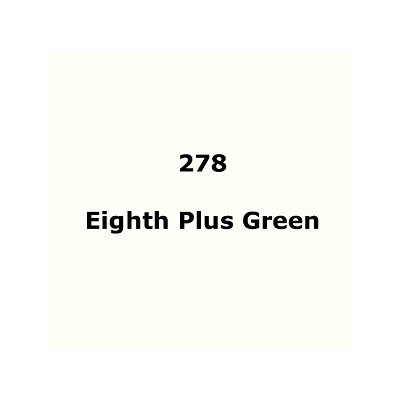 Lee Filters 278 Eighth Plus Green Sheet Lee Filters 278 Eighth Plus Green Sheet