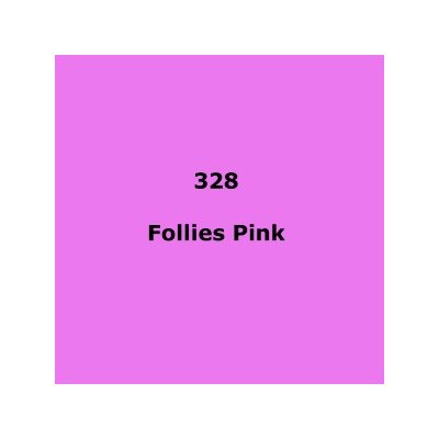 LEE Filters 328 Follies Pink Sheet 1.22m x 0.53m