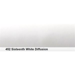 LEE Filters 452 Sixteenth White Diffusion Sheet 1.22m x 0.53m