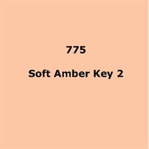 LEE Filters 775 Soft Amber Key 2 Sheet 1.22m x 0.53m