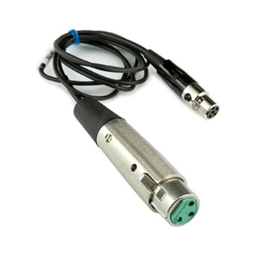 Lectrosonics Cord, 37", Microphone Lvl Mixer Out XLR To TA5F For Xmitter Input