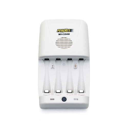 Powerex MH-C204W Travel AA / AAA NiMH Battery Charger