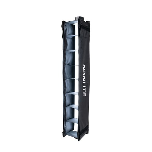 Nanlite Barndoor with Eggcrate grid for the PavoTube II 15X