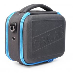 Orca OR-142 Hard Shel monitor Bag / Case withIntergrated Hood