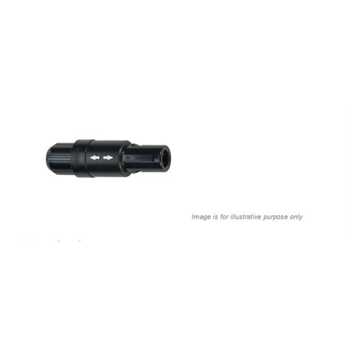 REDEL PAA 5 Pin Line Plug Black Nut