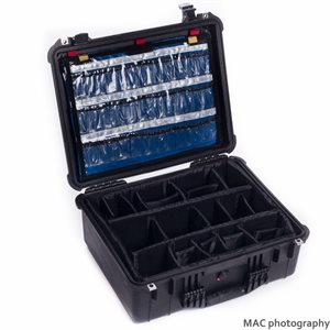 Pelican 1550EMS Lid Organizer and Divider - Black