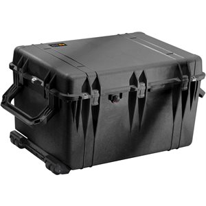 Pelican 1660 Case No Foam - Black