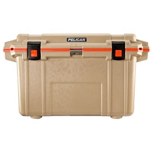 Pelican Elite Cooler 66 Litre IM Dark Tan / Orange