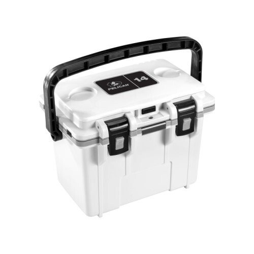 Pelican Elite Cooler 13 Litre IM White / Gray