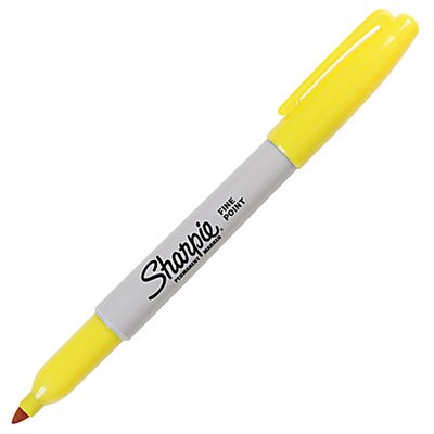 SHARPIE MARKER FINE YELLOW SHARPIE MARKER FINE YELLOW
