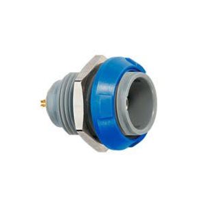 REDEL PKA 2 Pin Panel Socket Blue Nut