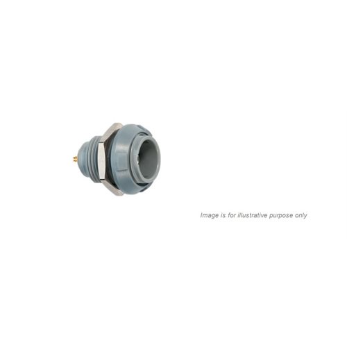 REDEL PKG 6 Pin Crimp Panel Socket Grey Nut
