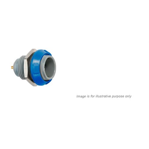 REDEL PKG 8 Pin Panel Socket Blue Nut