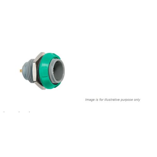 REDEL PKG 14 Pin Panel Socket Green Nut