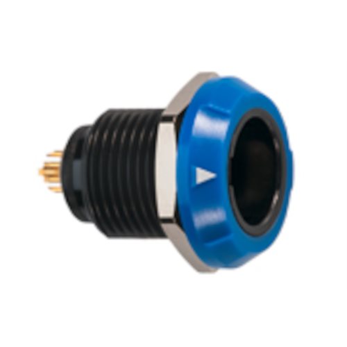 REDEL PLA 5 Pin Panel Socket Blue Nut