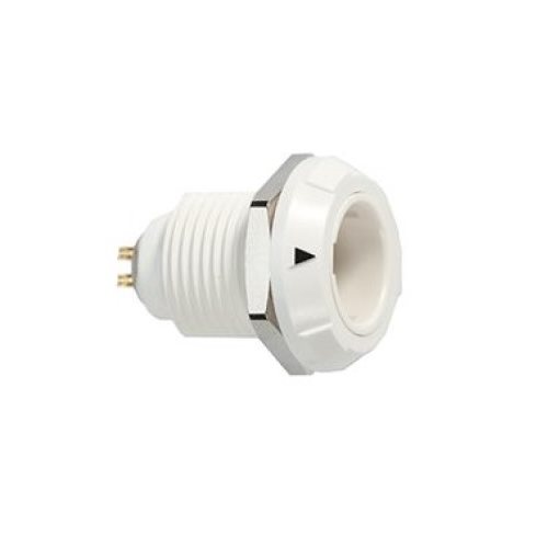 REDEL PLG 4 Pin Panel Socket White Nut