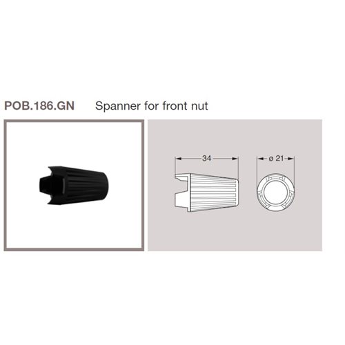 REDEL POB Spanner Front Nut