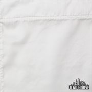 LA Rag House Textile 4x4' Artificial / Poly Silk White