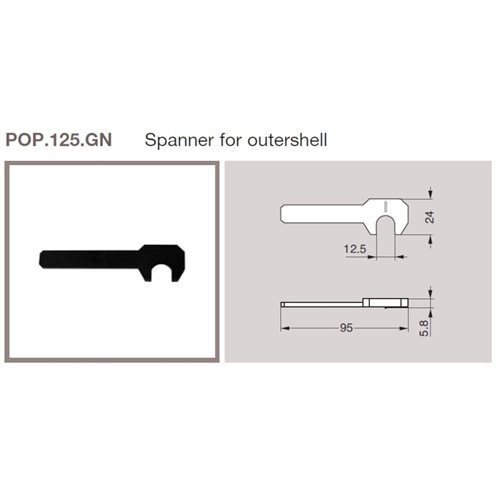 REDEL POP Outer Shell Spanner REDEL POP Outer Shell Spanner
