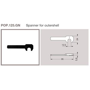 REDEL POP Outer Shell Spanner