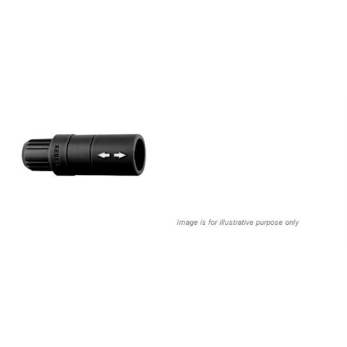 REDEL PRG 6 Pin Line Socket Black Nut REDEL PRG 6 Pin Line Socket Black Nut