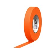 Pro Tapes® Pro Gaff Fluorescent Orange Tape 1" x 50yds 3" Core