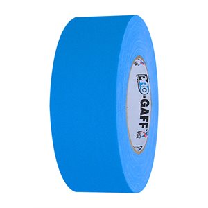 Pro Tapes® Pro Gaff 2" Fluorescent Blue 45m / 50yds- 3" Core