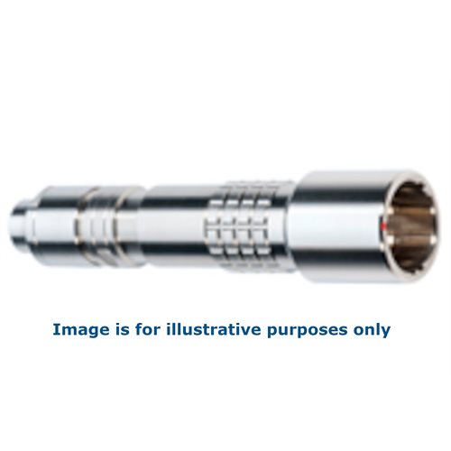 LEMO PUW.3K Fibre Optic Line Socket 11.6mm to 12.5mm