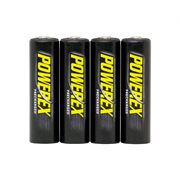 Powerex Precharged AA 2600mAh batteries, 4 Pack with case