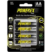 Powerex Pro AA 2700mAh NiMH Rechargable Battery - 4 Pack