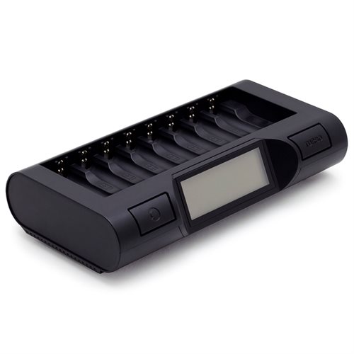 Powerex MH-C980 Turbo 8 Bank AA / AAA Battery Charger Analyser
