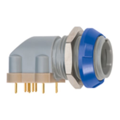 REDEL PXB 4 Pin Elbow Socket Blue Nut