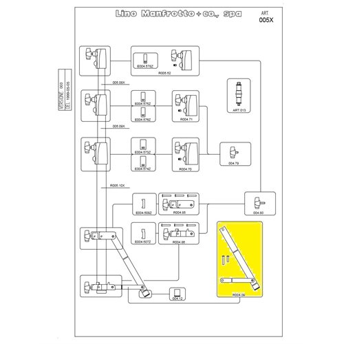 Manfrotto R004.09 Complete Leg Support