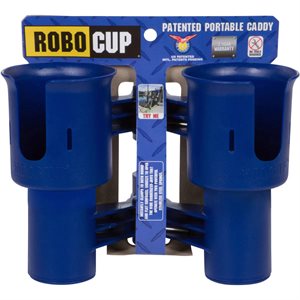 RoboCup Dual-Cup Portable Caddy - Navy