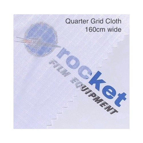 Rocket Textile 20x20' 1 / 4 Grid White Silent