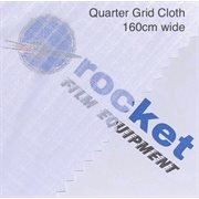 Rocket Textile 6x6' 1 / 4 Grid White Silent