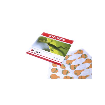 RYCOTE STICKIES LAPEL MOUNTING PAD PKT30 RYCOTE STICKIES LAPEL MOUNTING PAD PKT30